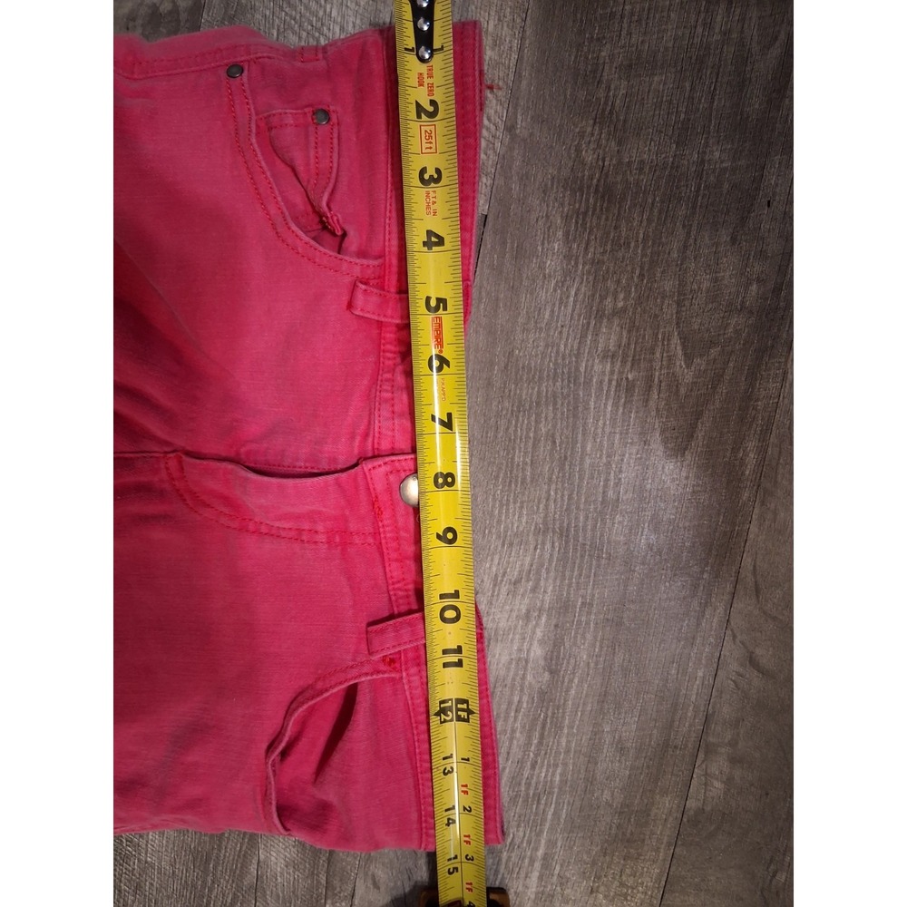 Alice & Olivia Pink Slim Fit Jeans 8 EUC USA - Picture 7 of 8